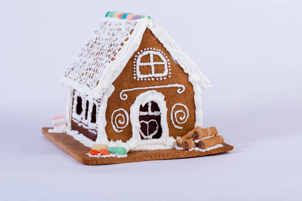 istock Christmas Gingerbread house 1354586360
