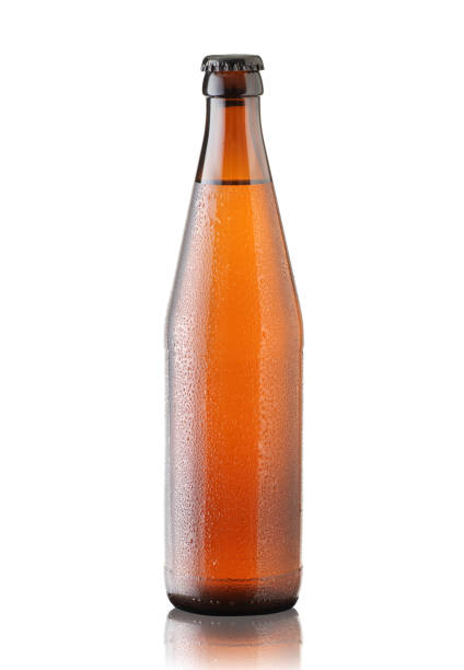 istock glass brown bottle with beer 1354590132