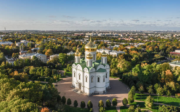 istock Cathedral of St. Catherine in Pushkin 1354606712