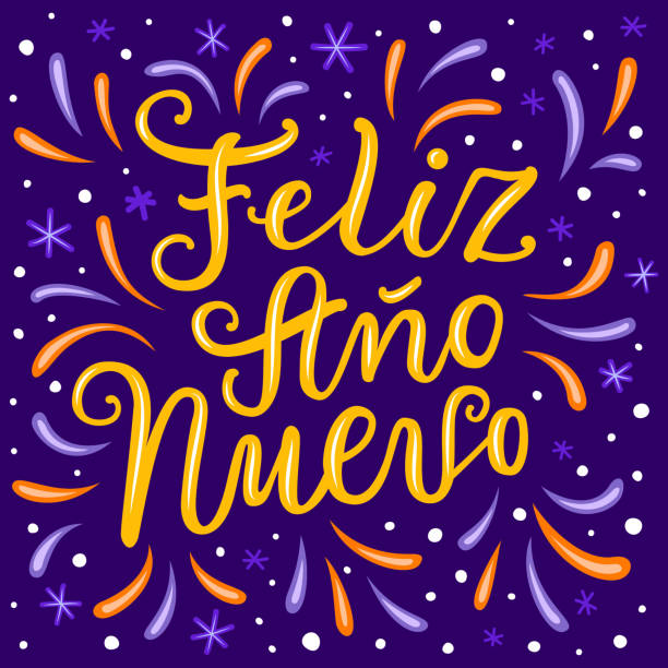 Feliz Año Nuevo Español Vectores Libres de Derechos - iStock Feliz Año Nuevo Español Vectores Libres de Derechos - iStock