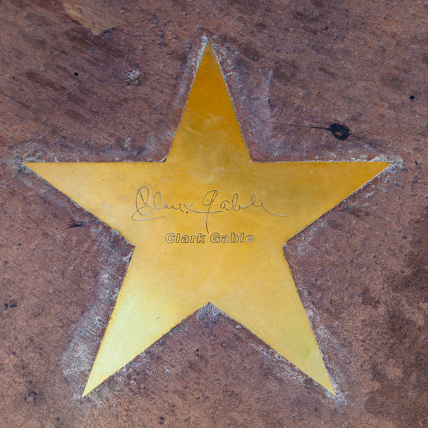 アリゾナ州フェニックスの歩道でクラク・ガブルの星。 - gable ストックフォトと画像