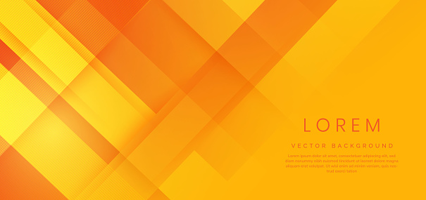 Abstract yellow and orange gradient diagonal background. You can use for ad, poster, template, business presentation. Vector illustration