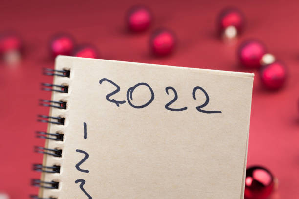 istock decorations and other attributes for celebrating New Year's holidays 1354615933