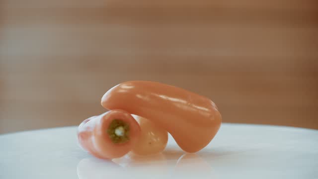 Vibrant Peppers spinning
