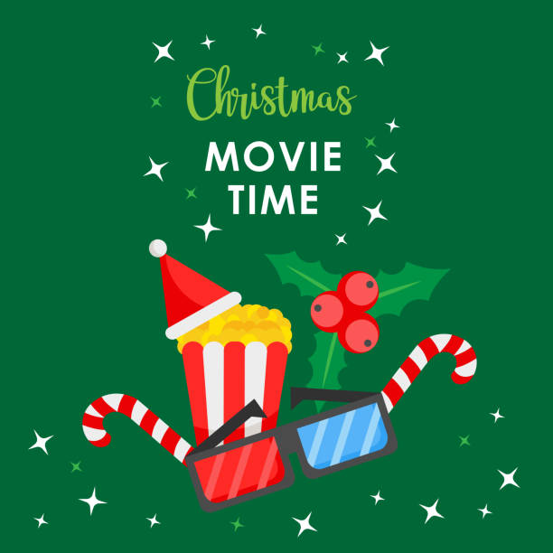 810+ Christmas Movie Illustrations, Royalty-Free Vector Graphics & Clip Art  - iStock | Christmas movie night, Watching christmas movie, Family  christmas movie