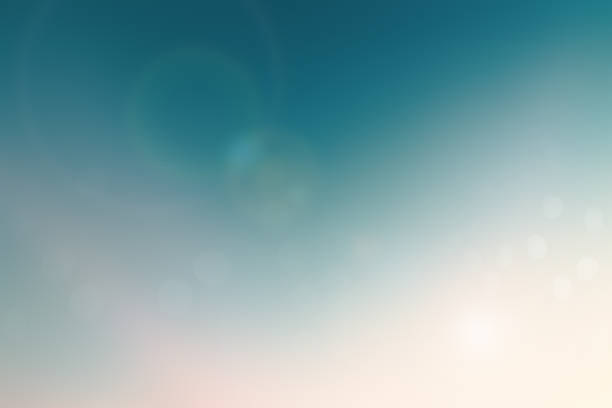 Abstract blur morning nature sky bright bokeh texture background concept happy beach horizon landscape, Clean sunset summer light, Gradient pastel color of mint green teal, health medical relax. abstracto desenfoque de la mañana cielo de la naturaleza brillante bokeh textura concepto de fondo feliz paisaje de horizonte de playa, luz limpia de verano al atardecer, degradado de color pastel de verde menta verde oscuro, salud médica relax.