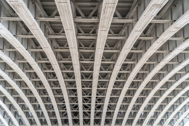 istock Steel architectural detail 1354701195