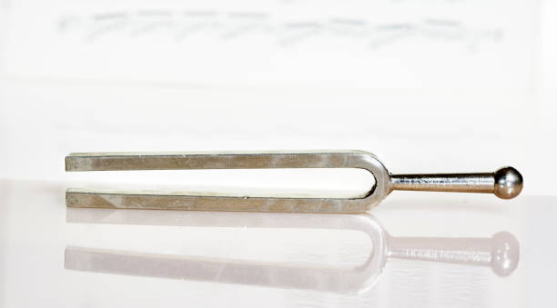 istock Closeup macro of a metal tuning for 1354707146