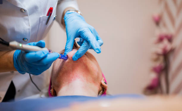 istock A needle mesotherapy treatment on a woman face 1354710884