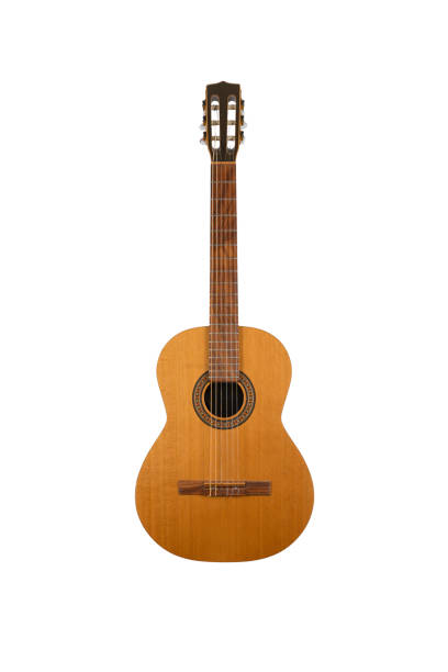 istock wooden acoustic guitar isolated over white background 1354722698