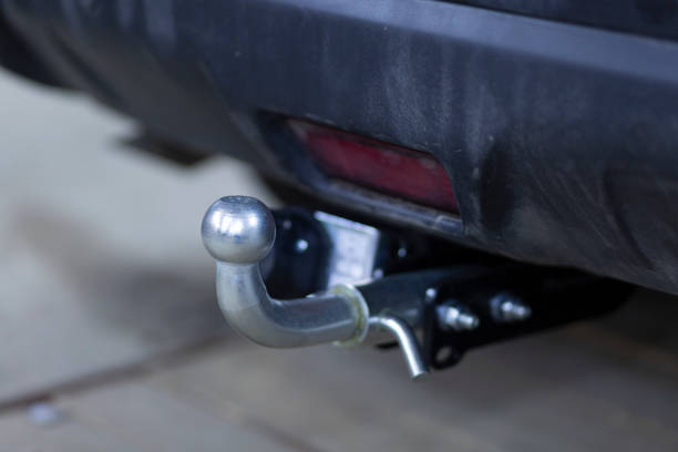 istock Tow bar for the car 1354729954