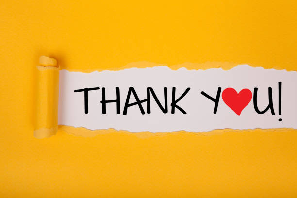 istock Torn Paper With Thank You On White Background 1354738219