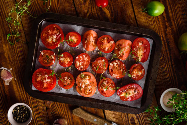 istock Preparation of Sun-dried Tomatoes 1354740474