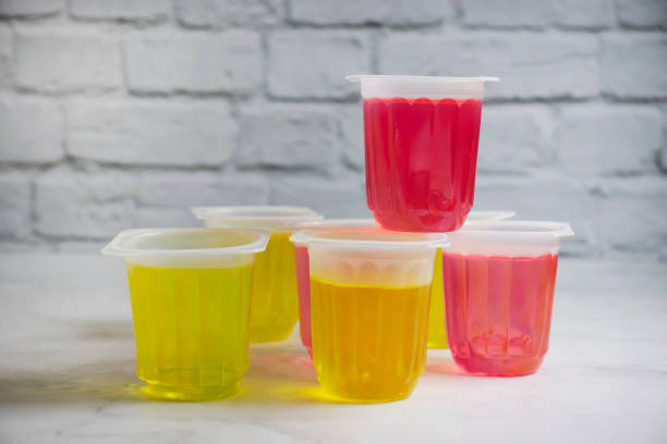 istock fruit jelly in a plastic glass gelatin ingredient 1354748249