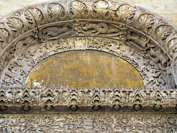 istock Exteriors antique buildings in Bari, Italy. Ancient architecture. 1354754006