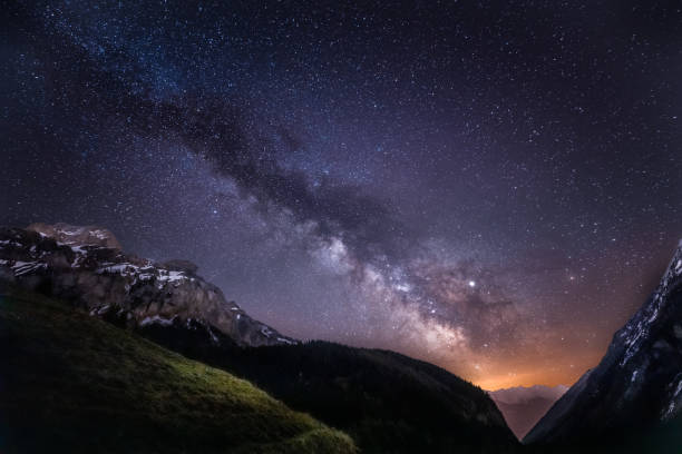 istock Milkyway Galaxy on a Summer Night 1354769401
