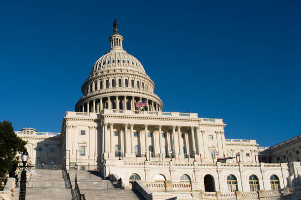 obszar zastrzeżony - capitol hill - waszyngton - security camera dome security system security zdjęcia i obrazy z banku zdjęć