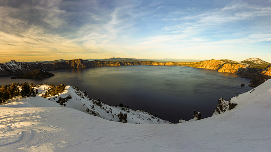 Crater Lake, Oregon, November 2021