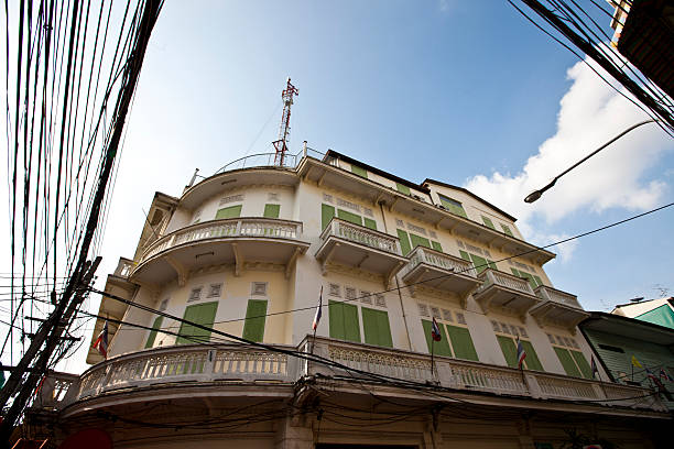 istock Old Building in China Town 135482361