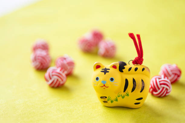 istock Japanese New Year's image Zodiac tiger 1354825233