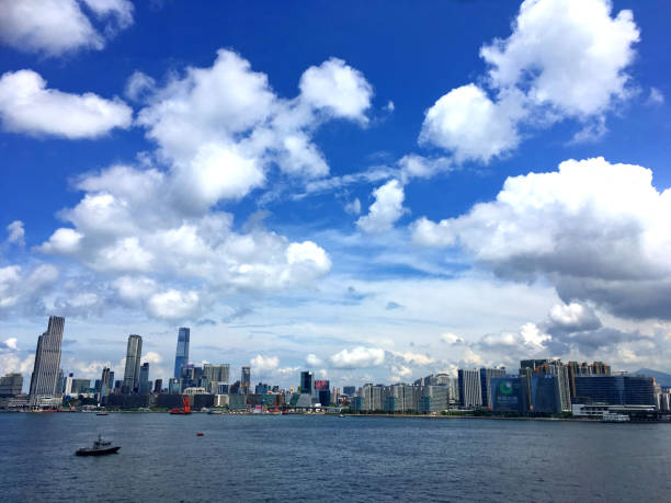 istock Kowloon, Victoria Harbour, Hongkong. 1354825533