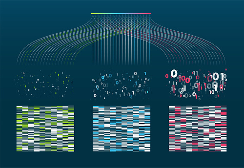 Gambar Invisual Visualisasi Infografis Abstrak Ilustrasi Stok - Unduh Gambar Sekarang ...