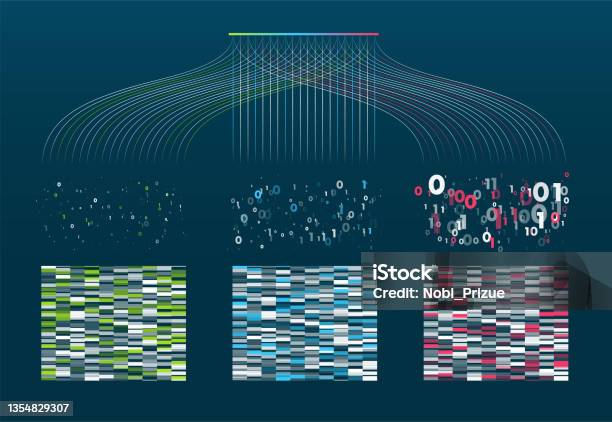An Abstract Visualization Examples Abstract Infographics Visualization Stock Illustration - Download Image ...