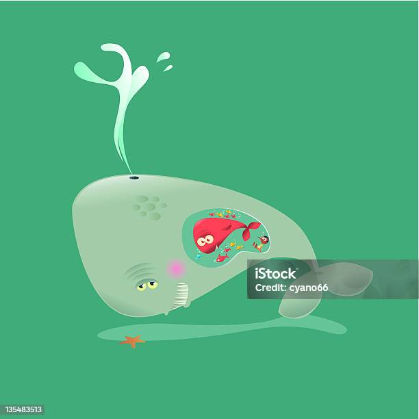 Whale Mom Stock Illustration - Download Image Now - Fairy Tale, Pinocchio, Animal