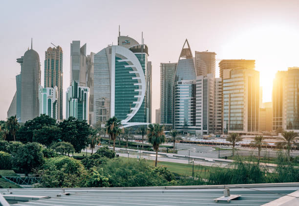 istock City Skyline and buildings - Doha, Qatar 1354836155