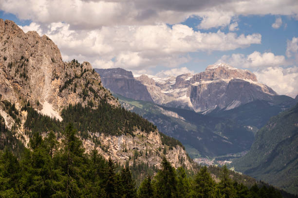 istock Mount Catinaccio group, Val di Fassa, Italy 1354836216