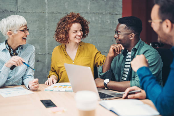 istock Growing the business together 1354837014