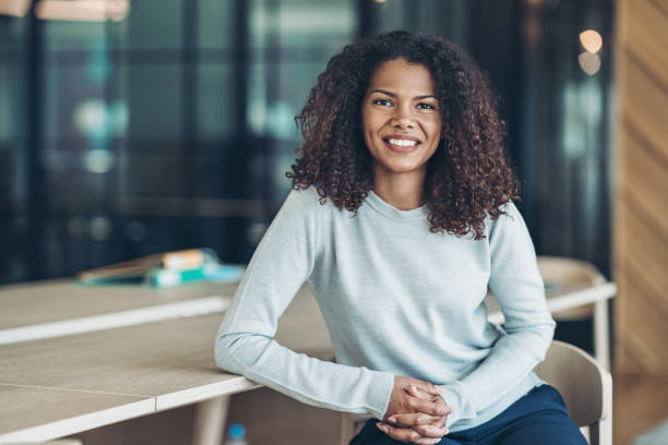 istock Young African ethnicity businesswoman 1354837022