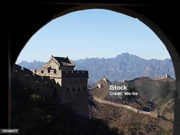 Китайская Стена — стоковые фотографии и другие картинки Без людей - Без людей, Великая китайская стена, Горизонтальный
