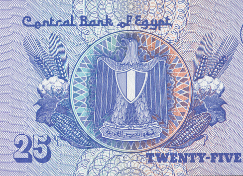 Egyptian Banknotes Pattern Design