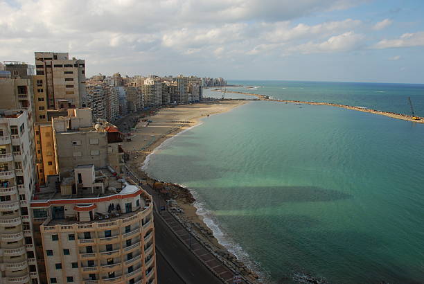 istock coast of Alexandria city Egypt 135486580
