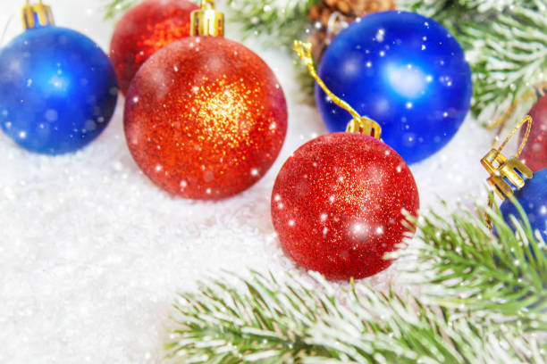 istock Christmas background. happy New Year. Selective focus 1354870900