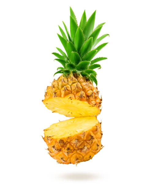 istock pineapple isolated on white background, clipping path, full depth of field 1354872992