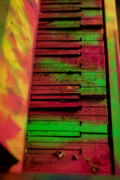 istock wooden colorful piano 1354874181