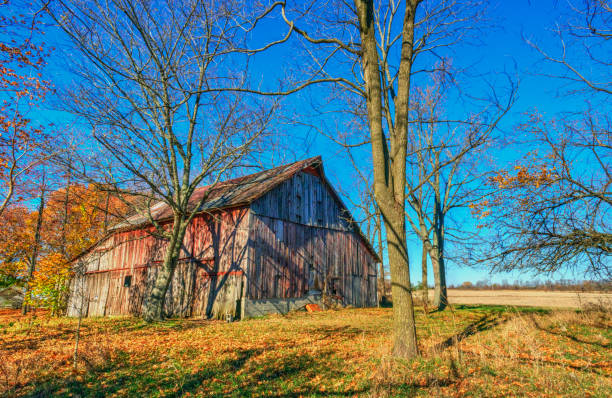istock Old Weathered Barn-Howard County, Indiana 1354882162