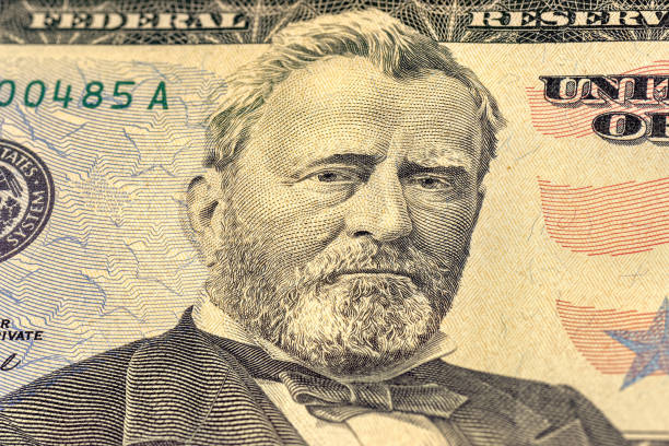 istock Close-up of 50 us dollar bill. 1354885104
