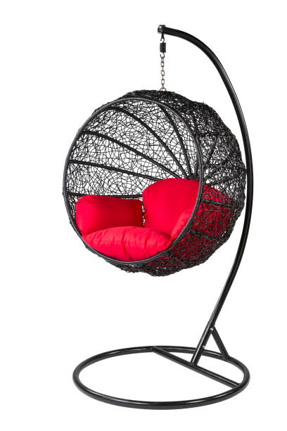 istock Relaxing suspended chair 1354886644