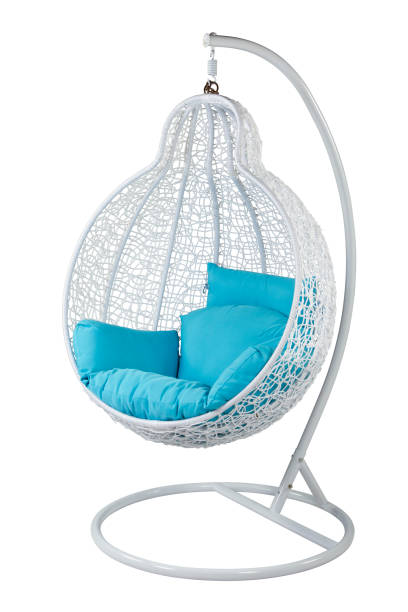 istock Relaxing suspended chair 1354887803
