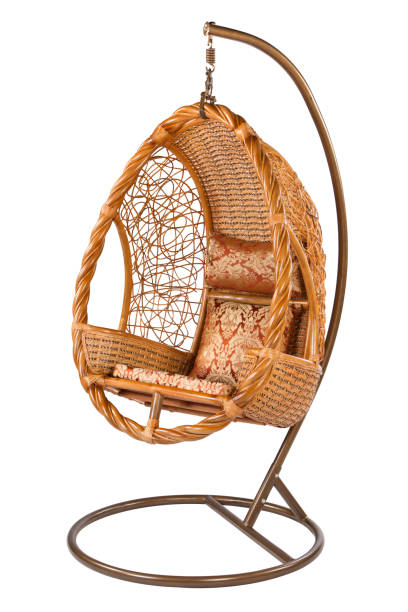 istock Relaxing suspended chair 1354888100