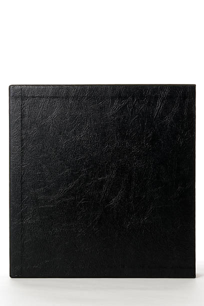 istock Isolated shot of standing blank black box on white background 135489182