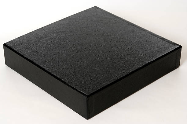 istock Isolated shot of blank black box on white background 135489244