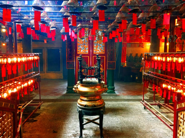istock Man Mo temple Hall, Sheung Wan, Hong Kong. 1354900585