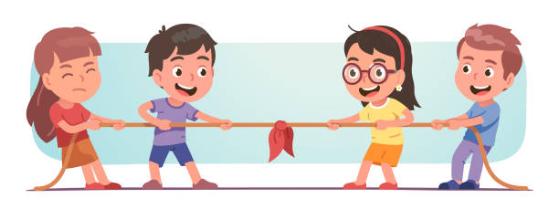 Trẻ Em Chơi Trò Chơi Kéo Co Các Cô Gái Hạnh Phúc Các Đội Bạn Trai Kéo Dây Cạnh Tranh Trẻ Em Giải Trí Vui Chơi Làm Việc Theo Nhóm Hoạt Động Trẻ Em Chơi Trò Chơi Kéo Co Các Cô Gái Hạnh Phúc Các Đội Bạn Trai Kéo Dây Cạnh Tranh Trẻ Em Giải Trí Vui Chơi Làm Việc Theo Nhóm Hoạt Động