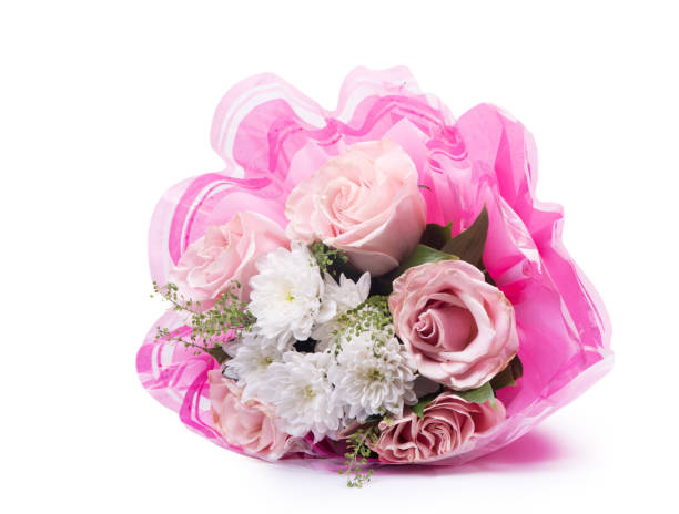 istock Pink bouquet of roses 1354913244
