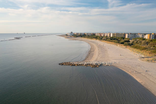 istock adriatic coastline with sandy beach at morning 1354914717