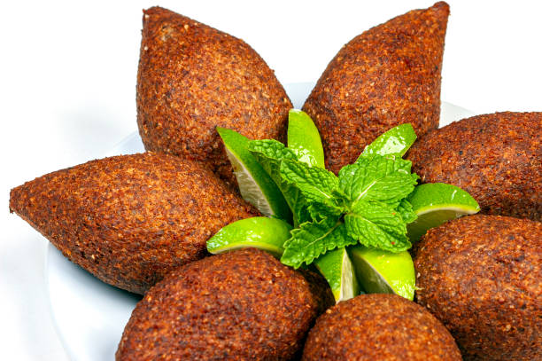istock Fried kebab, traditional Arab cuisine 1354925765